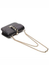 Rockstud Cross Body Bag Small KW2B0321VIT 0NO Black - VALENTINO - BALAAN 5