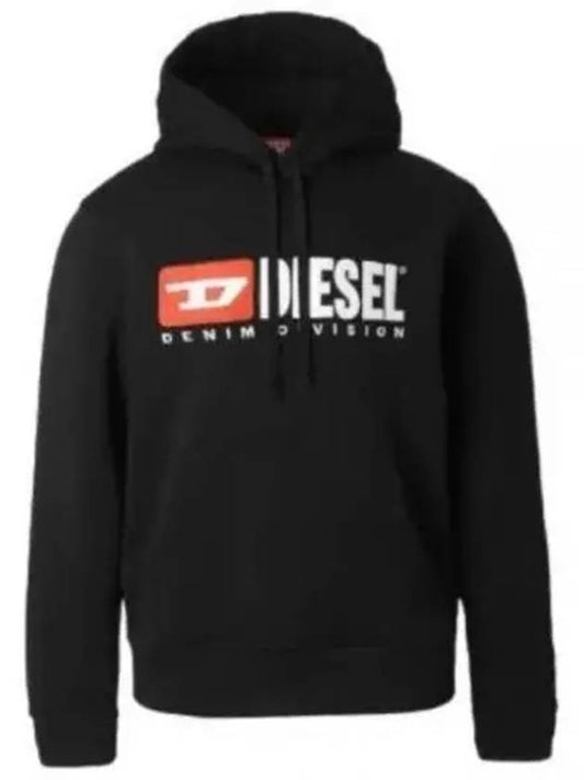 S Ginn Div Hoodie Black - DIESEL - BALAAN 2