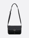 Oblique Jacquard 8 Messenger Bag Black - DIOR - BALAAN 7