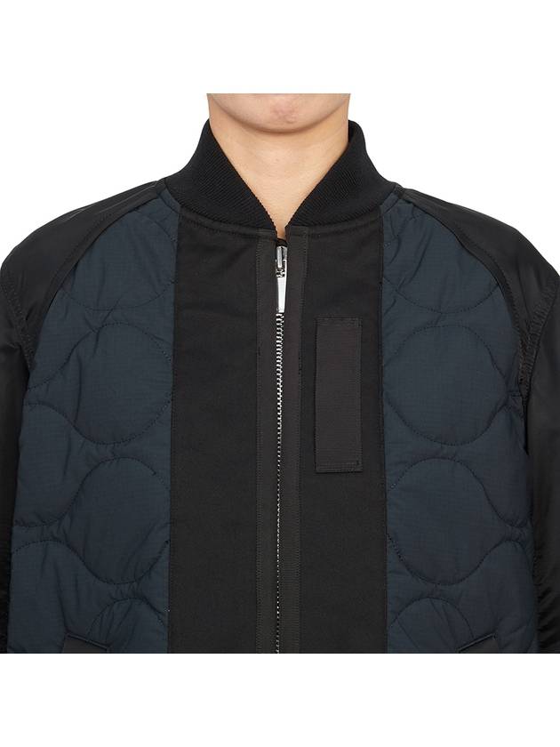 Nylon Twill Ripstop Jacket Black - SACAI - BALAAN 9