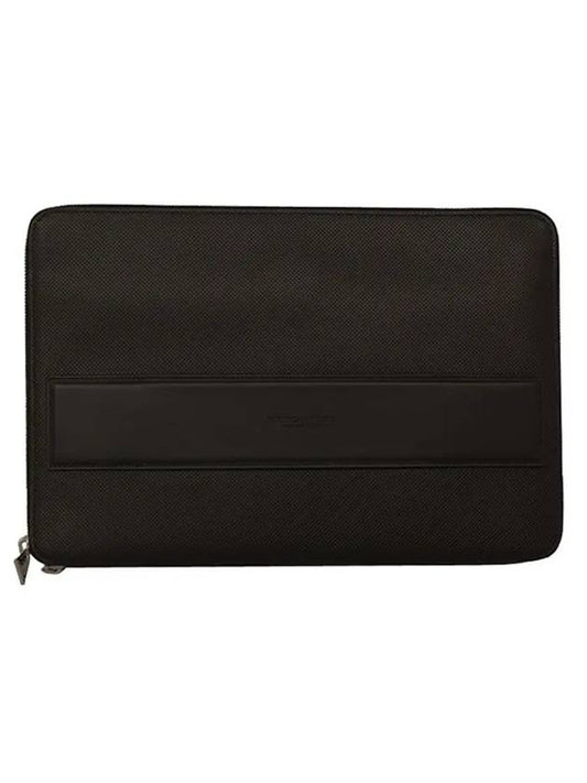 Pochette Document Clutch Bag Black - BOTTEGA VENETA - BALAAN 1