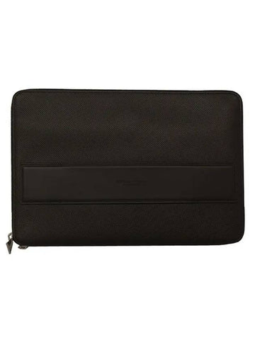 Pochette Document Clutch Bag Black - BOTTEGA VENETA - BALAAN 1