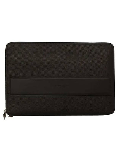 Pochette Document Clutch Bag Black - BOTTEGA VENETA - BALAAN 2