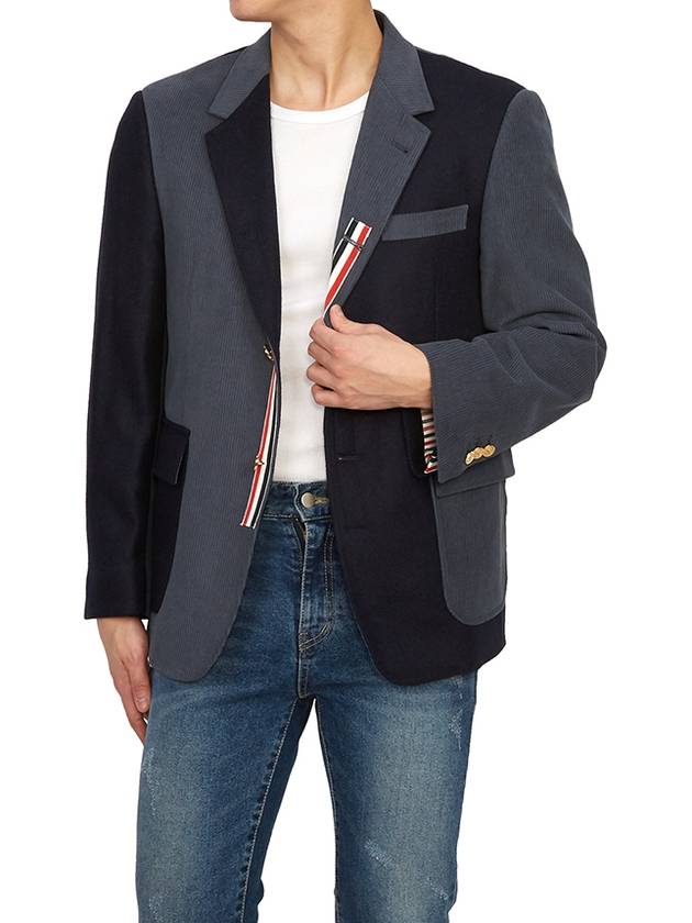 paneled corduroy blazer MJU558F03793 - THOM BROWNE - BALAAN 9