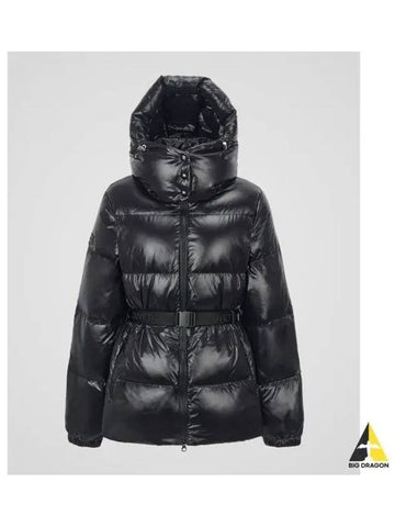 Aloro H black women s down jacket - DUVETICA - BALAAN 1