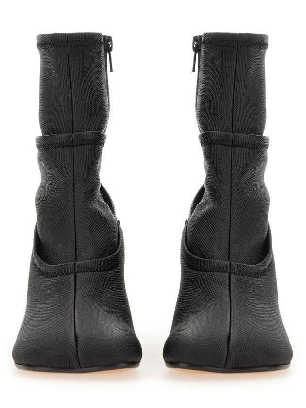 FW23 MM6 S66WU0113 P6210T8013 Mid Heel Boots - MAISON MARGIELA - BALAAN 4