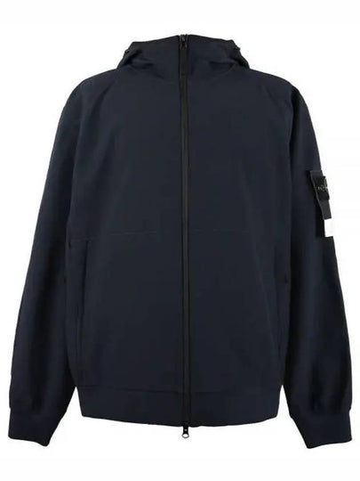 Soft Shell Technology Wappen Patch Track Jacket Navy - STONE ISLAND - BALAAN 2