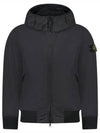 Crinkle Reps R NY Padding Black - STONE ISLAND - BALAAN 2