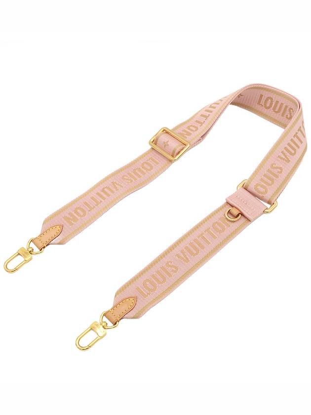 Pink jacquard bandouli re strap - LOUIS VUITTON - BALAAN 3