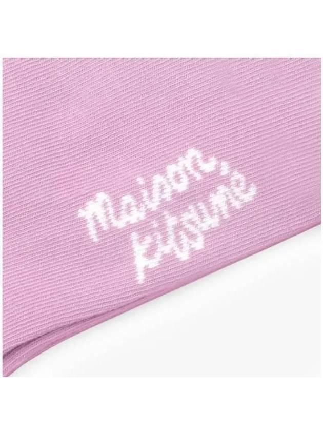 Fox Head Socks Lilac - MAISON KITSUNE - BALAAN 6