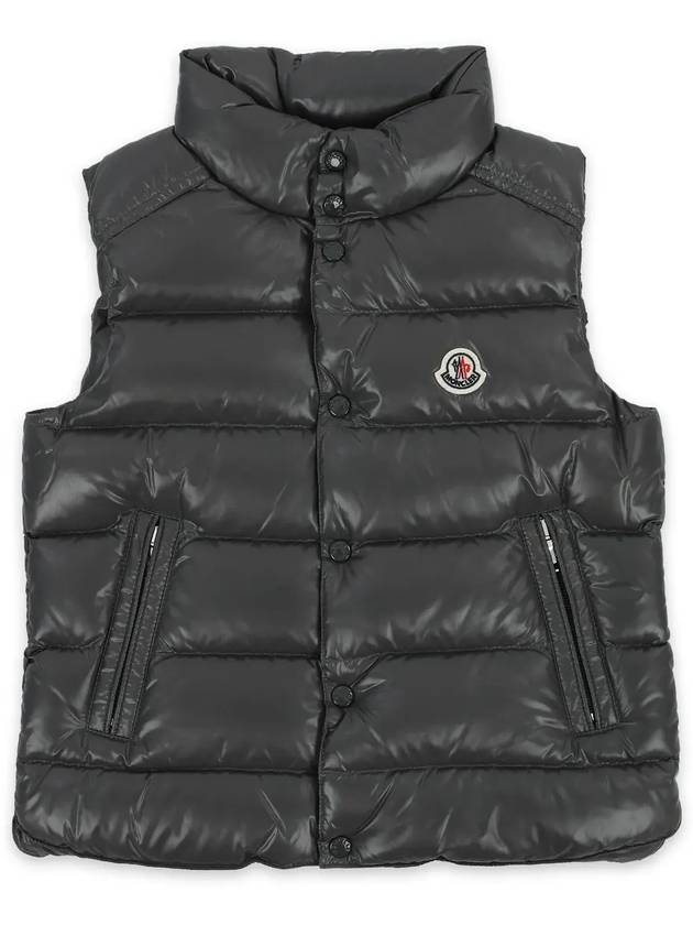 Tib Down Vest Dark Grey - MONCLER - BALAAN 4