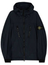 Skin Touch Nylon TC Hooded Jacket Navy - STONE ISLAND - BALAAN 4