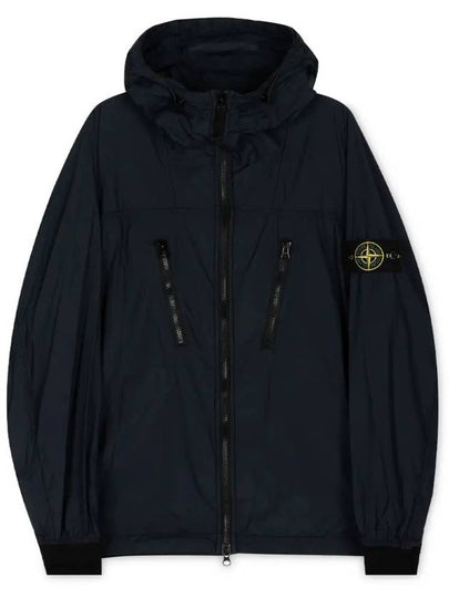 Skin Touch Nylon TC Hooded Jacket Navy - STONE ISLAND - BALAAN 2