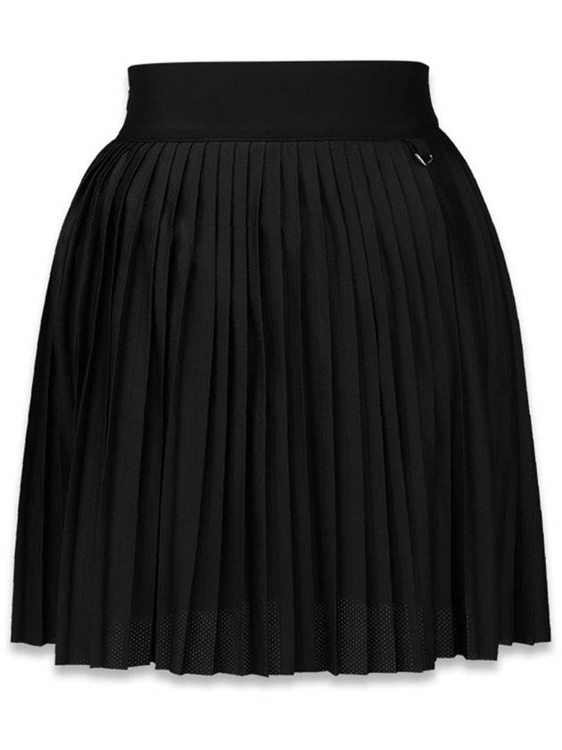 Pleated Skirt Shorts Ellie Skirt Black MCS23SK 05BK - MACKY - BALAAN 3