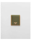 Triangle Logo Re-Nylon Half Wallet Caramel Military - PRADA - BALAAN 1