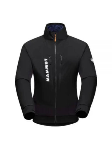 Men's Aenergy IN Hybrid Zip Up Jacket Black - MAMMUT - BALAAN 1