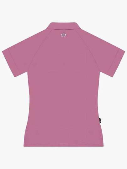 Drew Big Logo Short Sleeve T-Shirt DF42ST11MAGENTA - DRUH GOLF - BALAAN 2