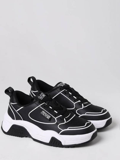 Versace Jeans Couture sneakers in leather - VERSACE - BALAAN 2