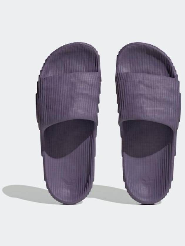 Adilette 22 Slippers Tech Purple - ADIDAS - BALAAN 3