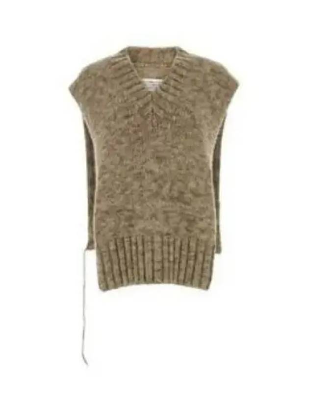 Botanical Dye Knit Vest Anthracite - MAISON MARGIELA - BALAAN 2