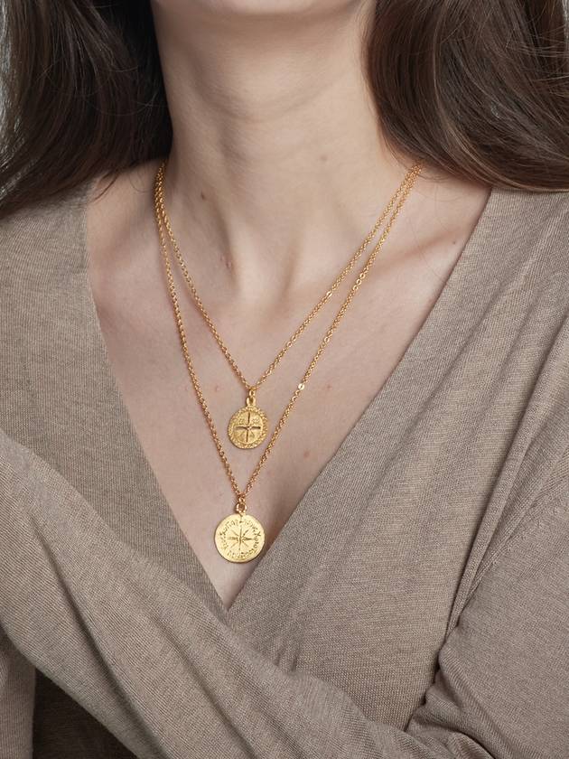 Medallion 02 Necklace Gold - ELYONA - BALAAN 5