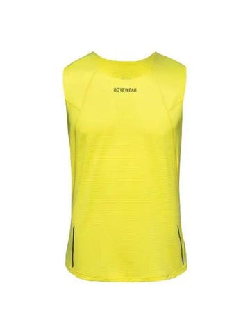 GOREWEAR Contest 2 0 Singlet Washed Neon Yellow Men s - GOGORR - BALAAN 1