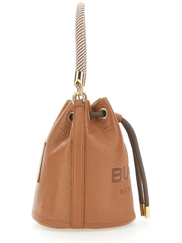 The Leather Bucket Bag Argan Oil - MARC JACOBS - BALAAN 7