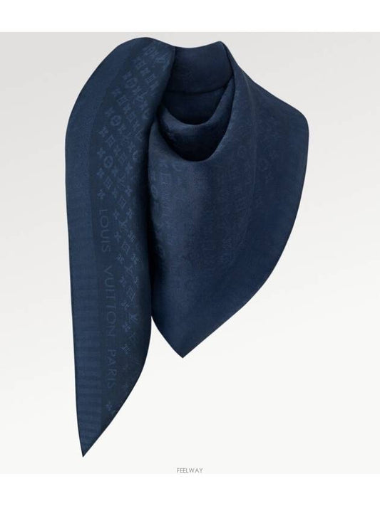 Evermore Shawl Scarf Blue Marine - LOUIS VUITTON - BALAAN 2