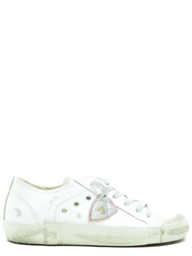 PRSX Leather Low Top Sneakers White - PHILIPPE MODEL - BALAAN 2