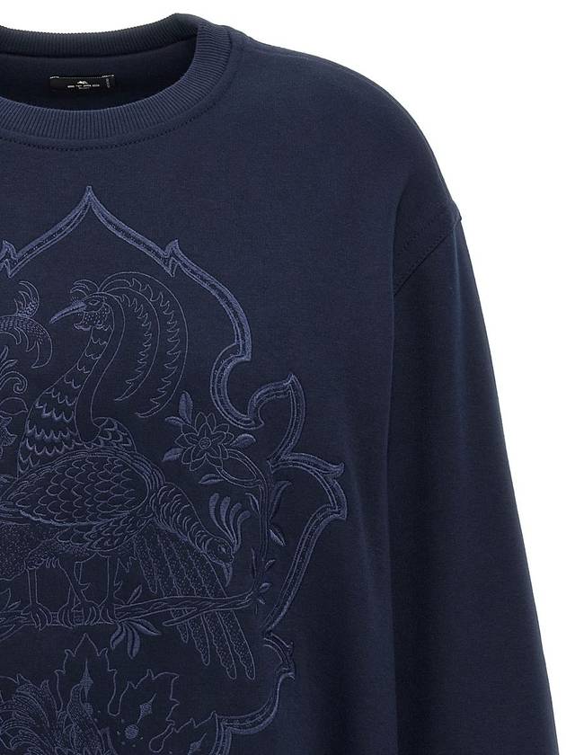 Etro Floral Embroidery Sweatshirt - ETRO - BALAAN 3