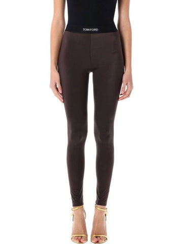 Lustrous jersey signature leggings - TOM FORD - BALAAN 1