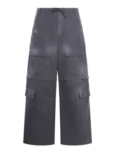 Oversized Cargo Pants Grey - BALENCIAGA - BALAAN 1