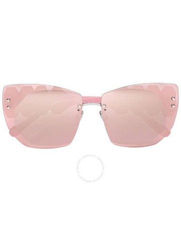 Philipp Plein Statement Pink Geometric Ladies Sunglasses 000-WES0084-PTE003N-IUZG - PHILIPP PLEIN - BALAAN 1