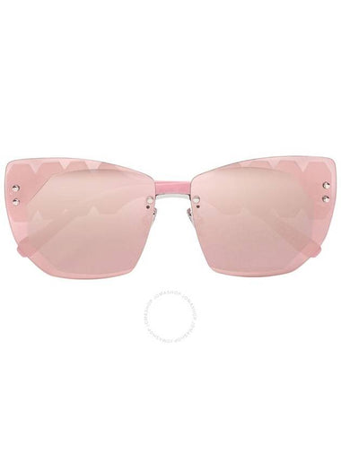 Philipp Plein Statement Pink Geometric Ladies Sunglasses 000-WES0084-PTE003N-IUZG - PHILIPP PLEIN - BALAAN 1