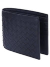 Intrecciato Weaving Half Wallet Black - BOTTEGA VENETA - BALAAN 2