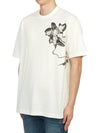 Y 3 Short Sleeve T-Shirt IV7737 WHITE Unisex - YOHJI YAMAMOTO - BALAAN 2