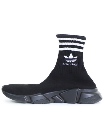 42 x Adidas Valdidas Speedrunner Socks Sneakers Black - BALENCIAGA - BALAAN 2