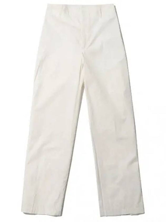 Compact cotton trousers chino pants women s - BOTTEGA VENETA - BALAAN 1