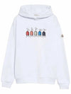 8G00038 809KR 001 White Men’s Hoodie - MONCLER - BALAAN 2