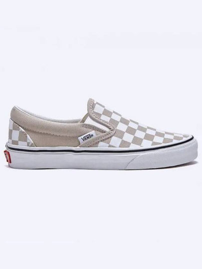 Checkerboard French Slip-On Oak - VANS - BALAAN 2