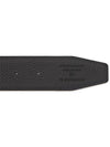 Sliver Soft Grain Leather T Icon Belt Dark Navy Black - TOM FORD - BALAAN 9