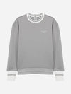 Women s Woven Crew Neck Long Sleeve T Shirt CA2MT230103 - CALVIN KLEIN GOLF - BALAAN 4