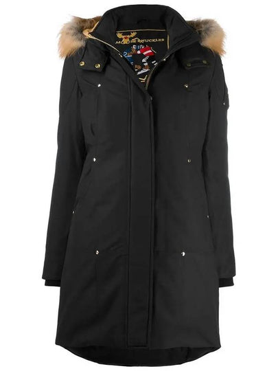 Women's Grand Metis Fur Down Parka Black - MOOSE KNUCKLES - BALAAN 2