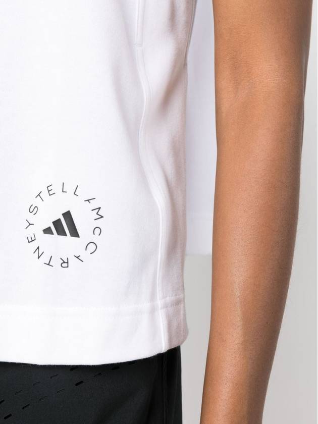 by Stella McCartney short sleeve t-shirt IB6858 WHITE - ADIDAS - BALAAN 3