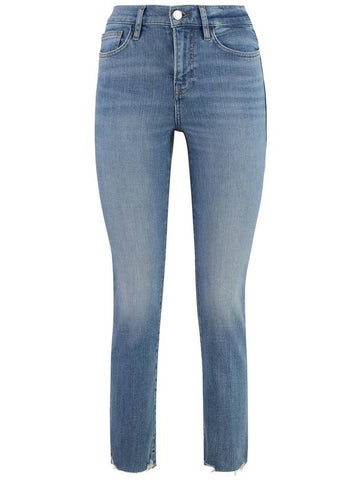 Frame Le High Straight Jeans - FRAME - BALAAN 1