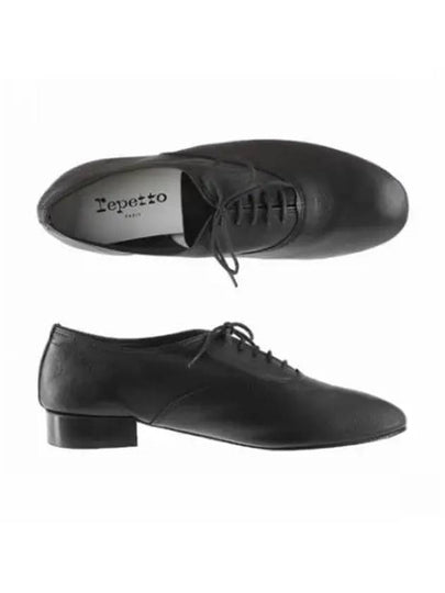 Women's Zizi Matte Leather Oxford Black - REPETTO - BALAAN 2