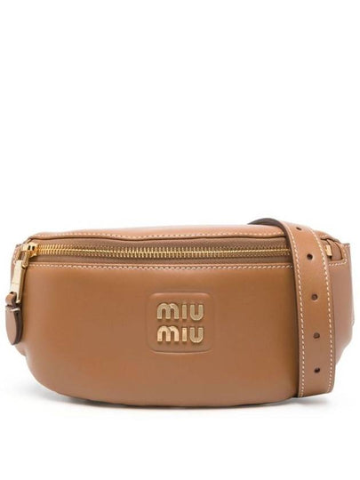 24SS Cross Bag 5BL015VOOO2E6Y F098L CARAMELLO - MIU MIU - BALAAN 2