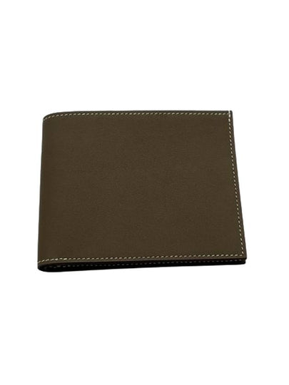 Citizen Twill Compact Card Wallet Brown - HERMES - BALAAN 2