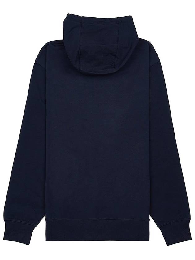 Cotton Blend Metropolis Hoodie Navy - CP COMPANY - BALAAN 3