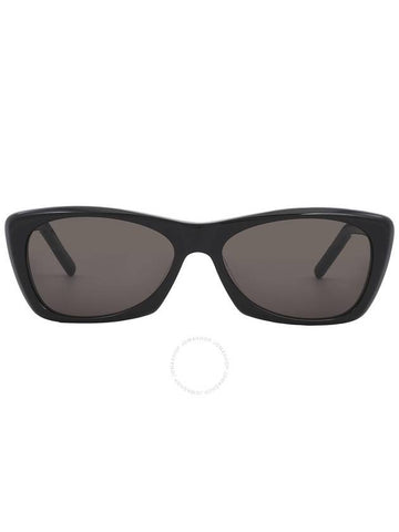 Saint Laurent Grey Cat Eye Ladies Sunglasses SL 613 001 58 - SAINT LAURENT - BALAAN 1